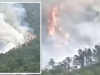 Hiện trường máy bay chở khách rơi tại Trung Quốc: Lửa cháy ngùn ngụt, khói bốc lên như hỏa ngục
