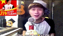Vanh Leg tung clip ca ngợi U19 Việt Nam thu hút hơn 4 nghìn lượt like