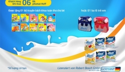 Cùng trẻ nhận quà từ Phomat Hoff