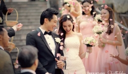 Trọn bộ ảnh cưới đẹp lung linh của Hoa hậu Trúc Diễm và chồng Việt kiều