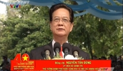 Toàn văn bài phát biểu của Thủ tướng tại lễ kỷ niệm ngày 30/4