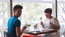 Trọng Hiếu, Bích Ngọc “chuyển nhà mới” tranh thủ nạp năng lượng