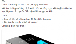 Xuất hiện thư mời tham gia nhà máy sản xuất Bphone