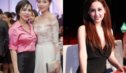 Kỳ Duyên hội ngộ Lưu Nga ở chung kết Hoa hậu Hoàn vũ VN 2015