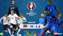 Bán kết Euro 2016 Pháp vs Đức: Chờ lịch sử lên tiếng