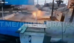 Phiến quân IS nổ tung vì đai bom tự kích nổ trong lúc chạy trốn