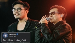 JustaTee hờn dỗi công khai sau khi bị Vũ làm tổn thương sâu sắc