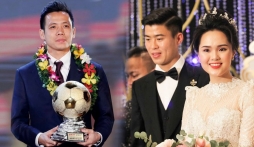 Vợ Duy Mạnh đăng đàn cực gắt bảo vệ khi anh rể Văn Quyết bị 'ném đá' vì nhận Quả bóng Vàng