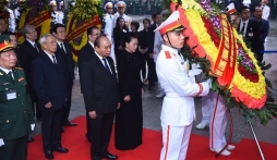 Lễ viếng nguyên Chủ tịch nước Lê Đức Anh