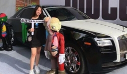 Con gái Minh Nhựa tung clip cực chất bên siêu xe, ai cũng phải trầm trồ