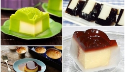 Cách làm bánh trung thu rau câu nhân flan đơn giản mà ngon tuyệt 