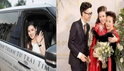 Á hậu Tú Anh lần hiếm hoi nói về cuộc sống làm dâu và cách đối xử của bố mẹ chồng đại gia