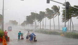 Cập nhật tin bão số 5 Conson mới nhất: Bão số 5 giật cấp 12 tiến gần đất liền