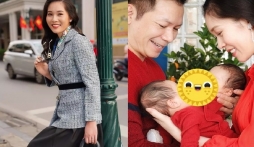 Vợ Á hậu kém 16 tuổi của Shark Hưng lộ diện sau thời gian sinh quý tử: Nhan sắc gây bất ngờ