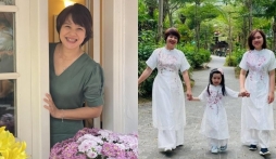 MC Diễm Quỳnh khoe không gian sống bình yên bên hai ái nữ dù đã trở thành sếp lớn