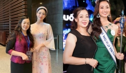 Hoa hậu Lương Thùy Linh hiếm hoi cho mẹ ruột lên sóng, thần thái chuẩn người phụ nữ quyền lực