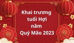 Chọn ngày khai trương, mở hàng cho gia chủ tuổi Hợi trong năm mới Quý Mão 2023