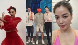 Sao Việt 19/4: Ninh Dương Lan Ngọc gây chú ý khi uốn mình, TiTi lộ diện sau sự cố màn hình LED rơi trúng người