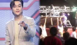 Sau sự cố bị đèn LED rơi trúng người, TiTi bất ngờ lên tiếng 'bóc phốt' bạn gái cũ xấu tính