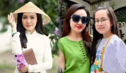 BTV Hoài Anh hiếm hoi khoe con gái, diện mạo như 'bản sao' của mẹ