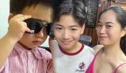 Vợ chồng Lâm Vỹ Dạ cho con trai lên sóng, diện mạo điển trai của cậu bé gây chú ý