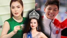 Hoa hậu Phương Lê tiếp tục nối dài ồn ào, đáp trả 'thần đồng bơi lội' Kim Sơn