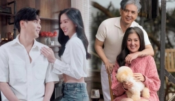 Hồ Quang Hiếu và vợ trẻ bất ngờ xuất hiện với diện mạo già nua trông thấy