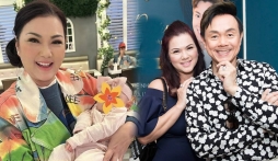 Bà xã cố nghệ sĩ Chí Tài lên tiếng khi bị đồn sinh con sau 3 năm chồng mất