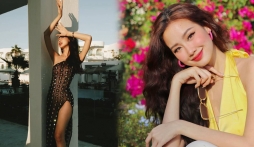 Bảo Ngọc khoe đôi chân dài 1m2, sẵn sàng trao lại vương miện cho người kế vị