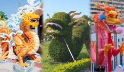 Cận kề Tết Nguyên đán Giáp Thìn, hàng loạt linh vật rồng ra mắt gây sốt mạng xã hội