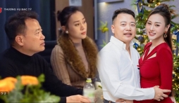 Phương Oanh bất ngờ hiện diện cùng shark Bình tại Shark Tank