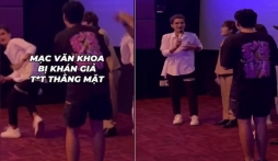 Mạc Văn Khoa thấy sướng khi bị khán giả tát đến mức không thể đứng vững