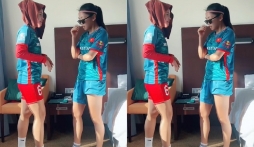 Huỳnh Như khiến fan thích thú khi rủ đồng đội bắt trend hài hước