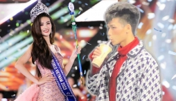 Bị chỉ trích khi uống trà sữa, diễn thời trang 'khịa' Hoa hậu Ý Nhi, phía VĐV Kim Sơn nói gì?