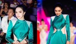 Hương Giang chấm Bán kết Miss International Queen, tỏ thái độ với Trân Đài? 