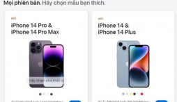 Giá iPhone 14 series tại cửa hàng trực tuyến của Apple Việt Nam thế nào?