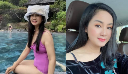 NSND Thu Hà hiếm hoi diện bikini, diện mạo khiến nhiều người phải chú ý