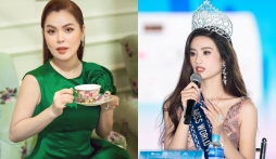 Hoa hậu Phương Lê nhắn gửi đến VĐV Nguyễn Hữu Kim Sơn giữa lùm xùm với Ý Nhi