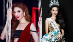 Thái độ của Lan Khuê khi được hỏi về ồn ào của Hoa hậu Bùi Quỳnh Hoa