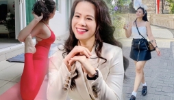 Doanh nhân Đào Lan Hương đam mê bộ môn Yoga, vóc dáng hiện tại hút mắt