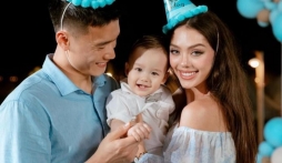 Vợ Tây Bùi Tiến Dũng thừa nhận cuộc sống có nhiều thay đổi sau khi sinh con