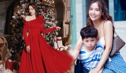 Huyền Lizzie nói rõ lý do không thể cùng con trai đón Giáng sinh 2023
