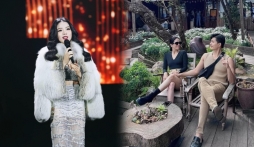 Lệ Quyên - Lâm Bảo Châu chụp ảnh chung, 1 chi tiết gây chú ý