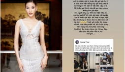 Hoàng Thùy đăng status úp mở tố suýt bị 'trúng kế' của ai đó khiến dân tình hoang mang
