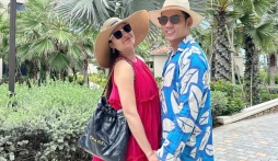 Phương Trinh Jolie sinh hạ con trai, được ông xã Lý Bình chăm sóc ân cần