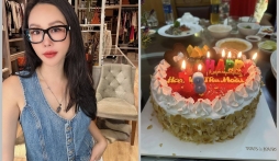 Hoa hậu Thu Hoài được bạn bè tổ chức tiệc độc thân sau ly hôn chồng trẻ, có loạt động thái đặc biệt trên MXH