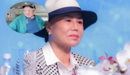 Danh ca Thanh Tuyền khiến nhiều người ngỡ ngàng với dung mạo của người chồng thứ hai 90 tuổi