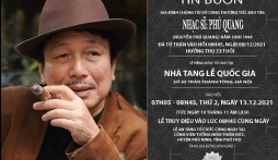CHÍNH THỨC: Thông tin tang lễ của cố nhạc sĩ Phú Quang