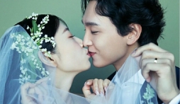 Mê mẩn trước loạt ảnh cưới chưa từng được hé lộ của Park Shin Hye 