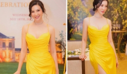 U mê trước đường cong gợi cảm của 'nữ hoàng' ảnh lịch Thanh Mai ở tuổi tứ tuần